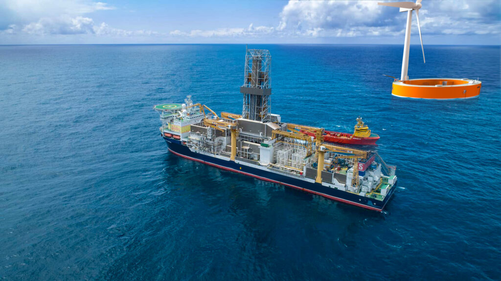DRILL SHIP GIANT WIND single copy